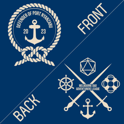 Emblem with Back Coat of Arms Thumbnail