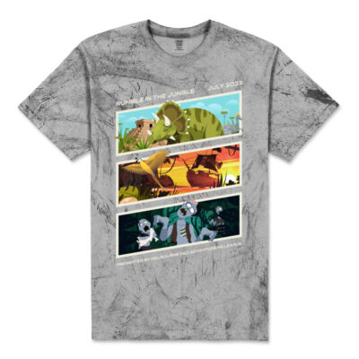 Rumble in the Jungle 2023 - Comic - Distressed Tee Thumbnail