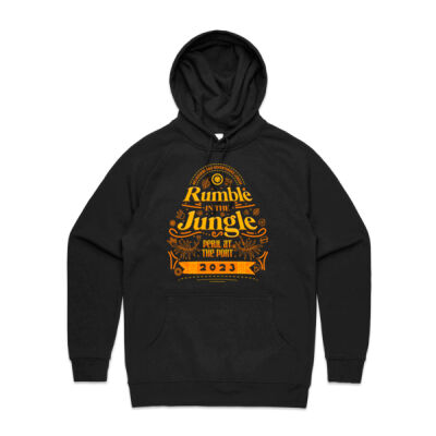 Rumble in the Jungle 2023 - Golden - Fitted Hoodie Thumbnail